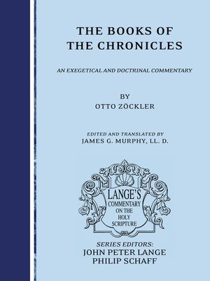 cover image of The Books of the Chronicles